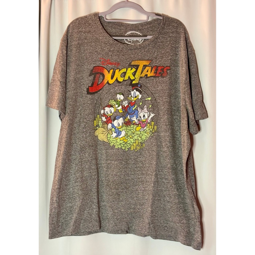Disney DuckTales Scrooge McDuck Huey Dewey Webby Vanderduck T-Shirt Mens 2XL